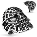 Body Jewelry - Web Skull Ring