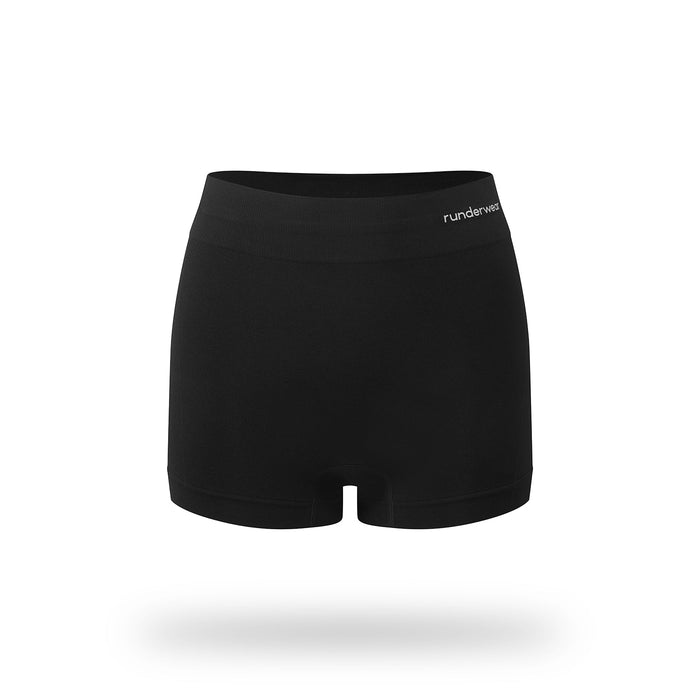 Women’s Running Boy Shorts – Black