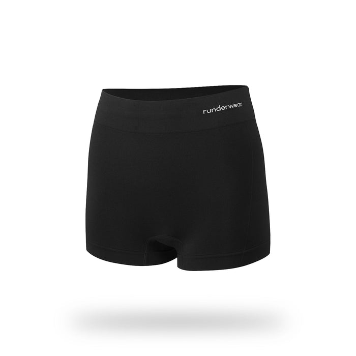 Women’s Running Boy Shorts – Black