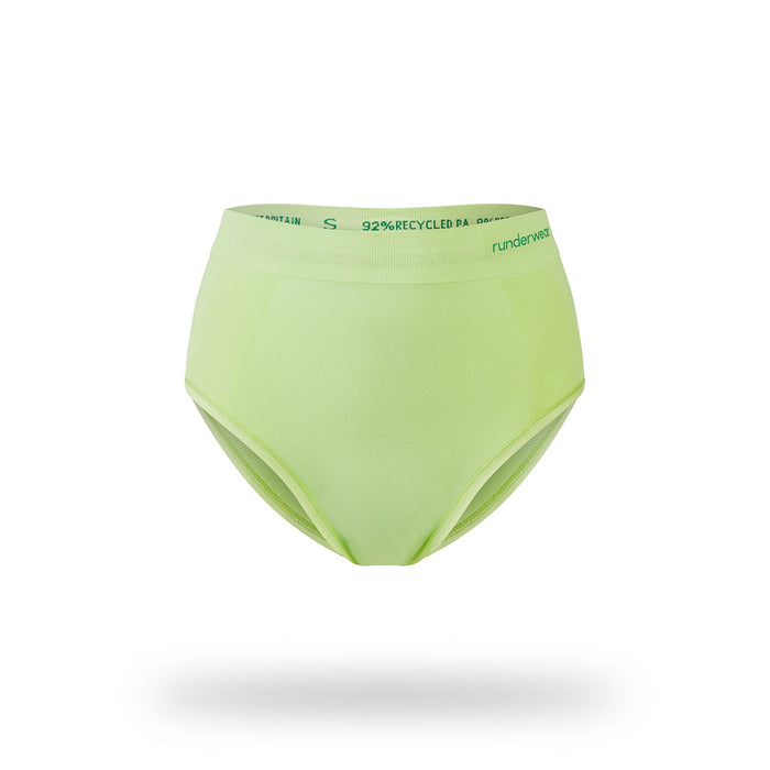 Women's Running Briefs - Paradise Green