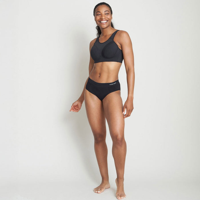 Women’s Running Hipster – Black (3-Pack)