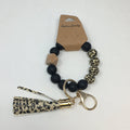 Wooden/Silicone Bead Key Ring — Bhalla & Associates